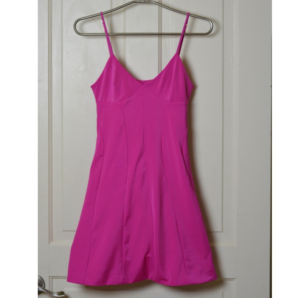 Bright Pink Mini Dress